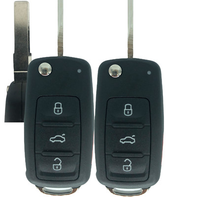 2 For 2011 2012 2013 2014 2015 2016 Volkswagen VW Jetta Keyless Remote Key Fob