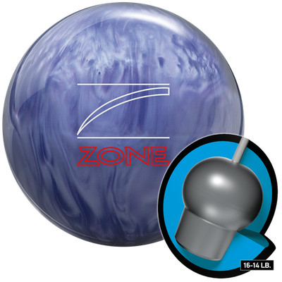 Bowling Ball Brunswick Danger Zone Purple Ice