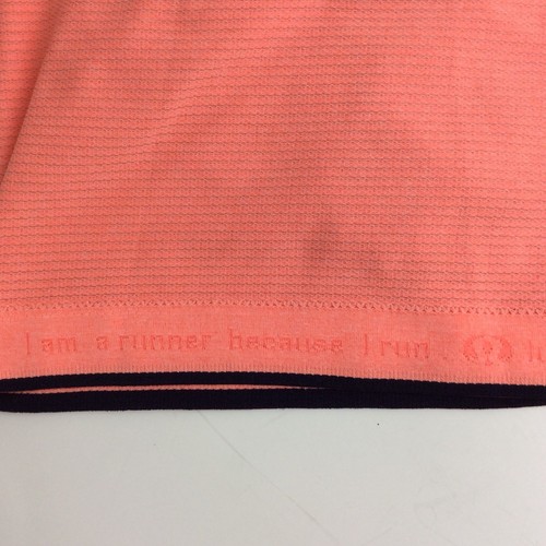 LULULEMON Size 10 Top Peach Orange  