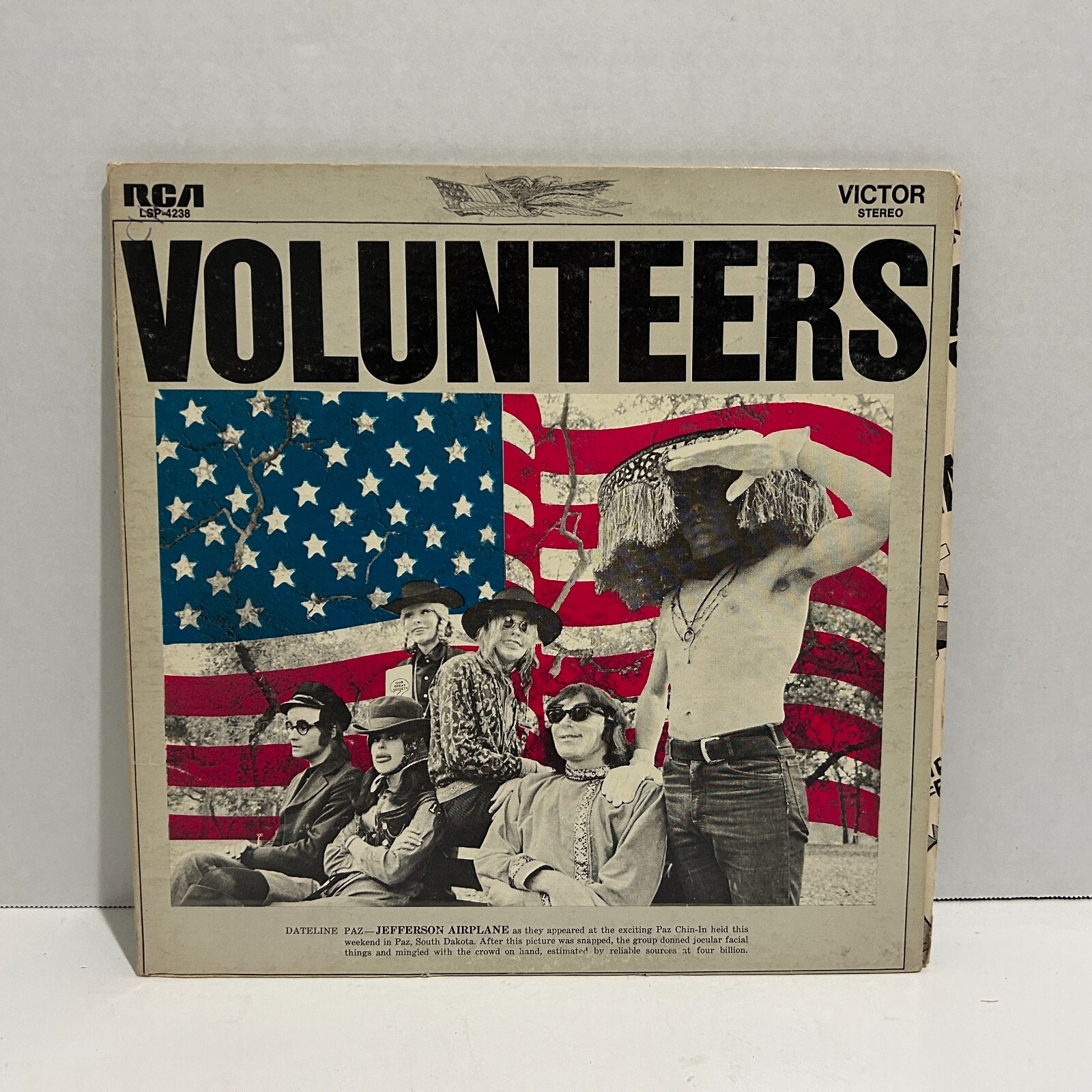 Jefferson Airplane VOLUNTEERS USオリジナル EX Jefferson Airplane - Volunteers - Blue Sounds