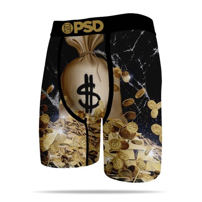 

Мужские черные боксеры My Bag PSD, Black/gold
