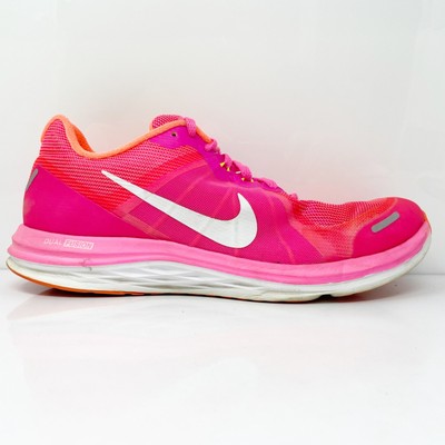

Nike Womens Dual Fusion X2 819318-601 Розовые кроссовки для бега, размер 10, Розовый, Dual Fusion X2