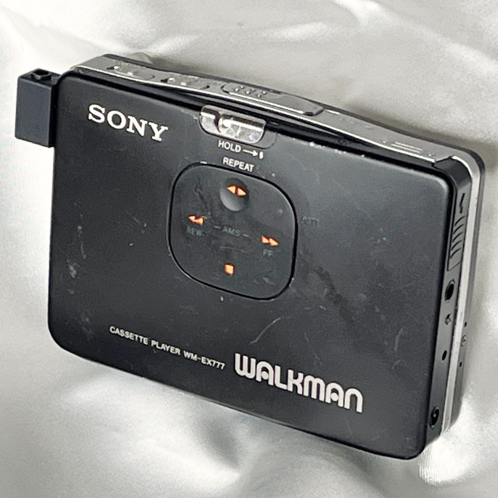 SONY WM-EX777 1993 Walkman W/Plug adapter Cassette Player