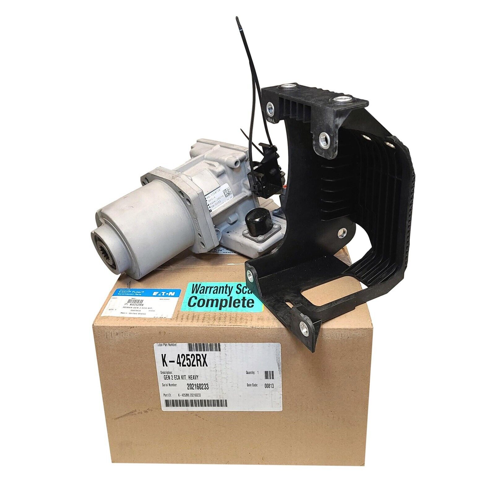 EATON ELECTRIC CLUTCH ACTUATOR K4252RX $1399.99 + core EATON ELECTRIC CLUTCH ACTUATOR K4252RX $1399.99 + core