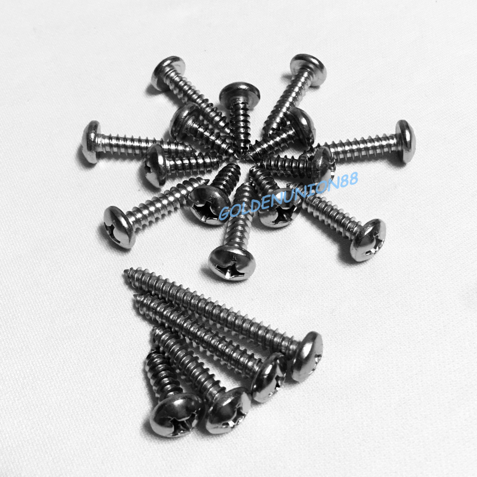 M5.5X16/25/35/45mm Cross recessed PAN head Self Tapping Screw Stainless