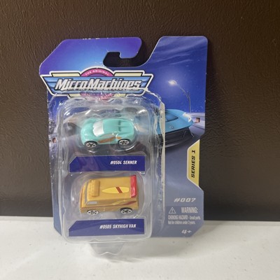 Micro Machines Series 1 #007 - RARE 2 Pack - Senner/Skyhigh Van
