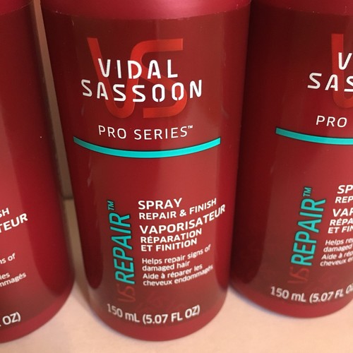 Vidal Sassoon Pro Series VS Repair Spray Repair & Finish 5.07 fl oz (4 pack)