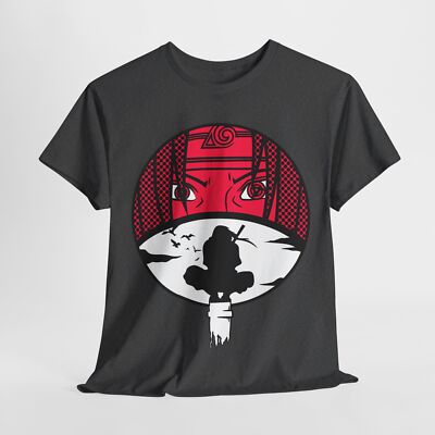 Itachi Uchiha T-Shirt Naruto Madara Sasuke Kakashi Anime Unisex Tee Shirt Manga