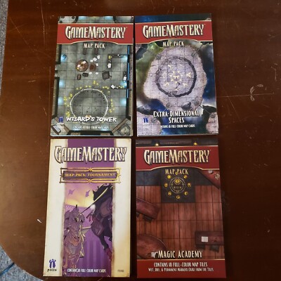 Pathfinder 4 OOP GameMastery Map Packs  D&D