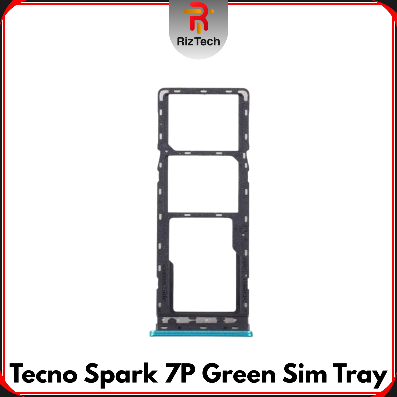 For Tecno Spark 7P Replacement Sim Tray Holder Slot ( Green ) - UK Seller