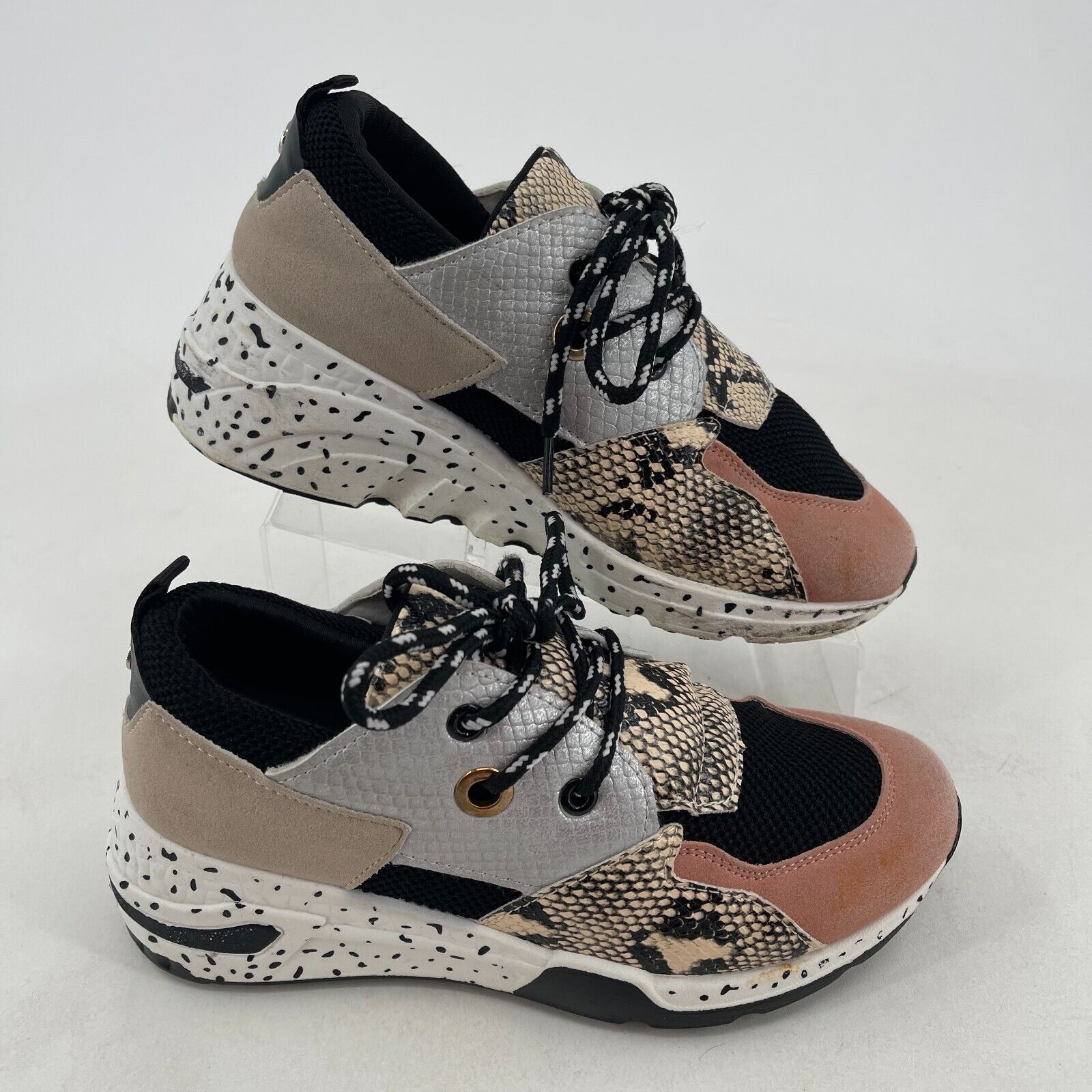Yoki WOMENS Multicolor Fashion Comfort Lace Up Shoes Yoki WOMENS Multicolor Fashion Comfort Lace Up Shoes