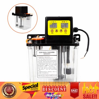 Lubricant Pump Automatic Oil Pump CNC Electromagnetic Lubrication 1.8L 1.5MPa