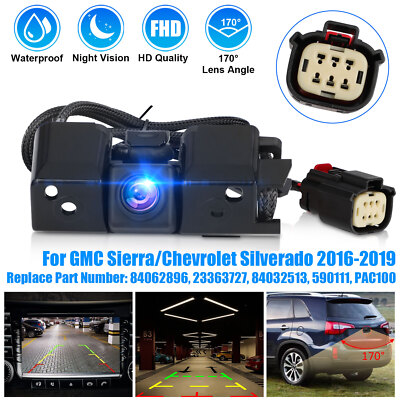 22803702 Rear View Back Up Camera For Chevrolet Silverado GMC Sierra 2014-2015