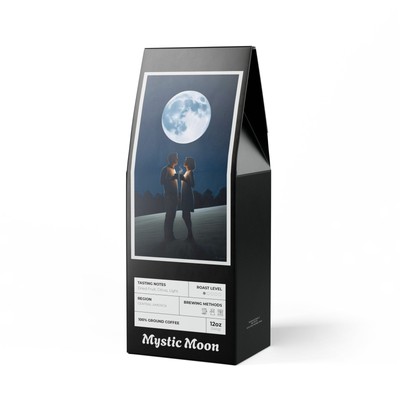 Coffee Mystic Moon Blend Light Roast, Gift for Moon Lovers, Holiday Gift