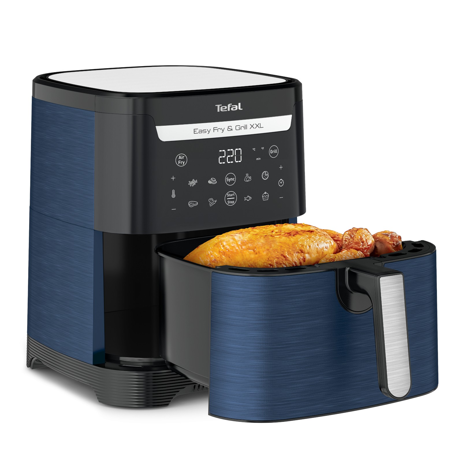 TEFAL Heißluftfritteuse Air Fryer XXL 6,5 L Fritteuse Easy Fry & Grill 1830 Watt - Bild 2 von 9