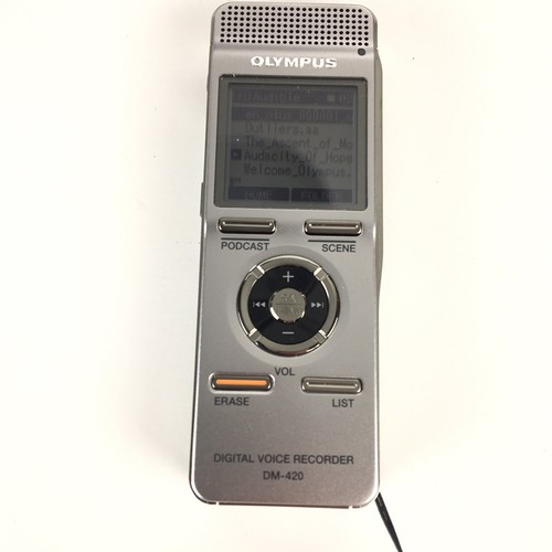 Olympus DM-420 Digital Stereo Voice Recorder