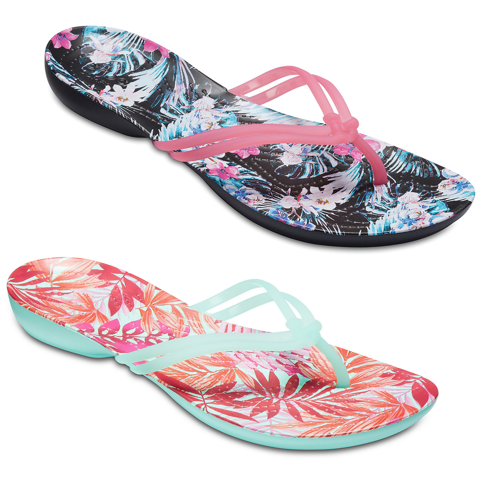 Crocs Isabella Flip Flop Sandals Thong Lightweight Beach