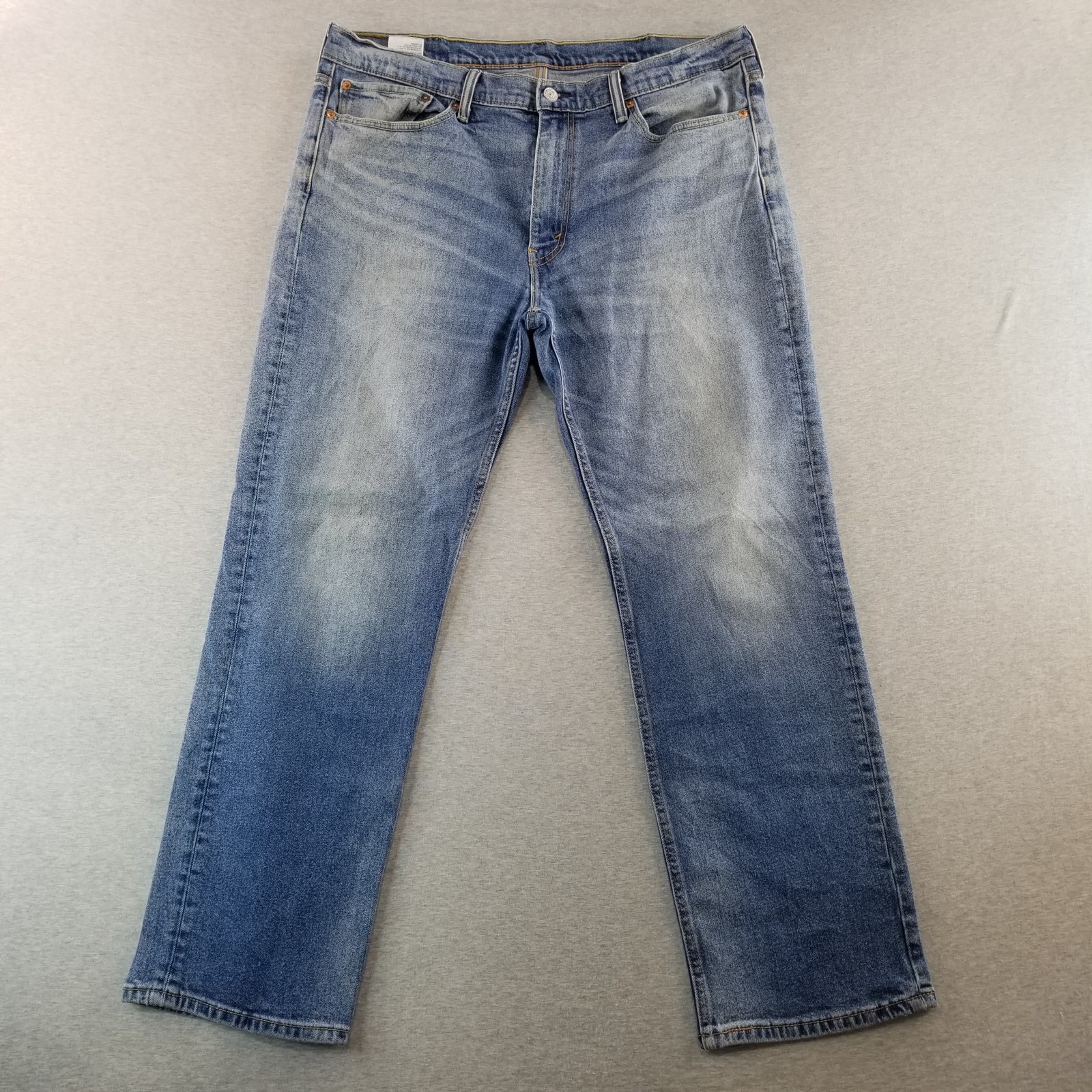Levi 514 Jeans Men's Sz 38x30 MedWash 99%Cotton Broken BeltLoop Normcore Durable