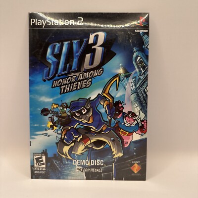 PlayStation 2 Sly 3 Honor Among Thieves Demo Disc Sony PS2 - SEALED