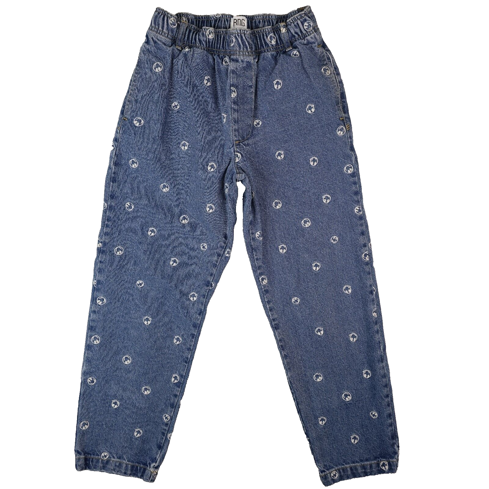 Urban Outfitters BDG Embroidered Smiley Face Denim Jeans