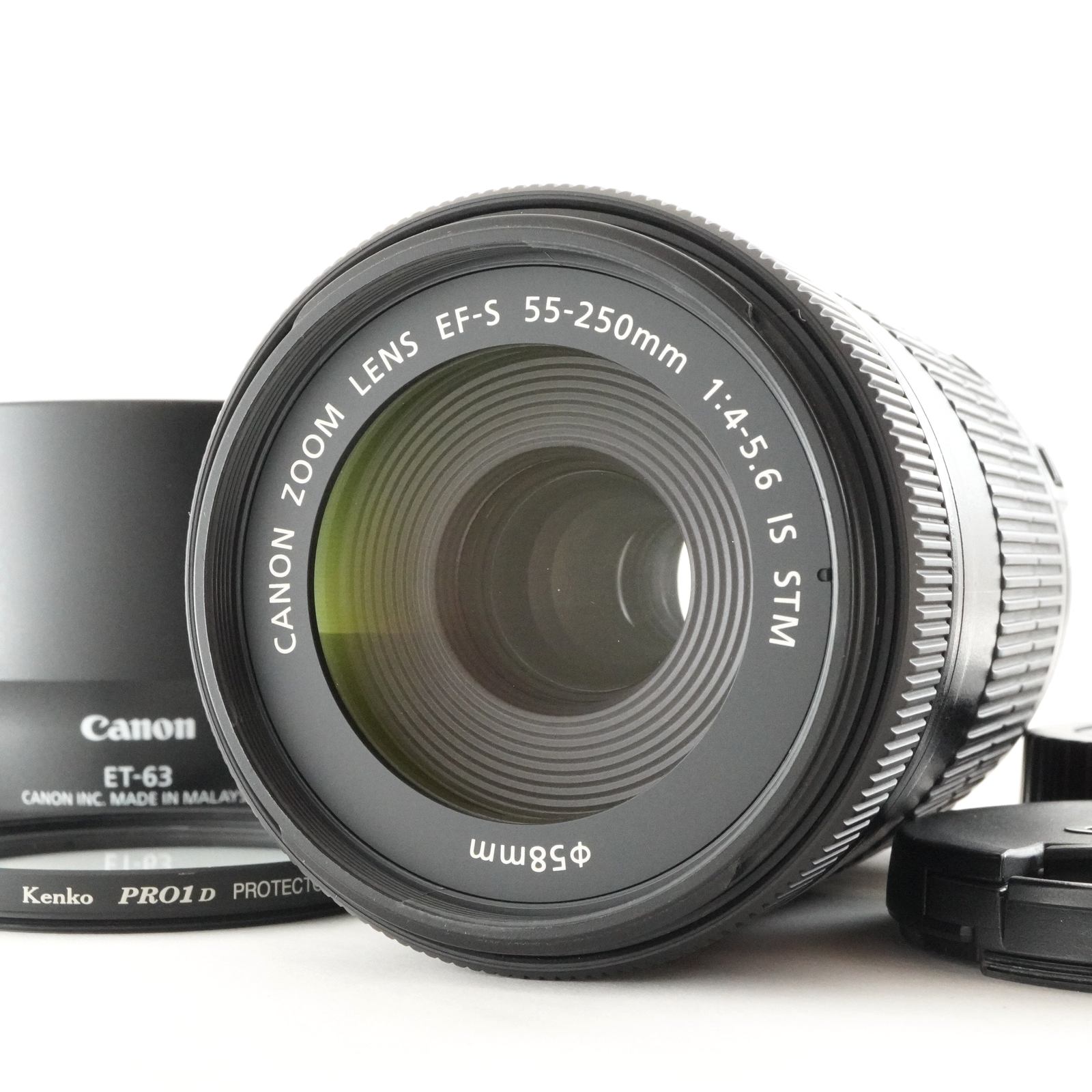 Canon EF-S 55-250mm F4-5.6 IS STM AF ZOOM Lens from Japan