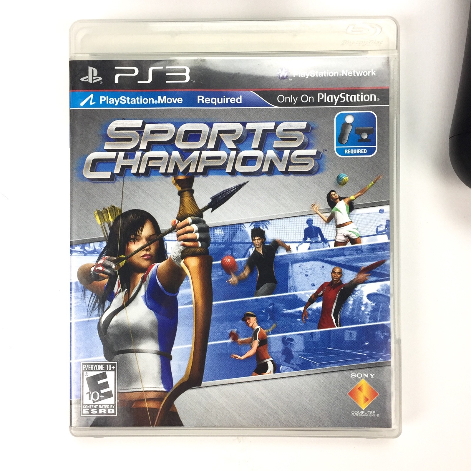 Sony PS3 Move Controller, + Eye Camera Sensor, + Sports Champions Game