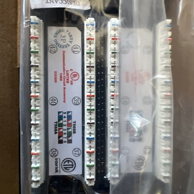 DataComm Part#20-5548 Cat 5e Universal 48 Port Patch Panel