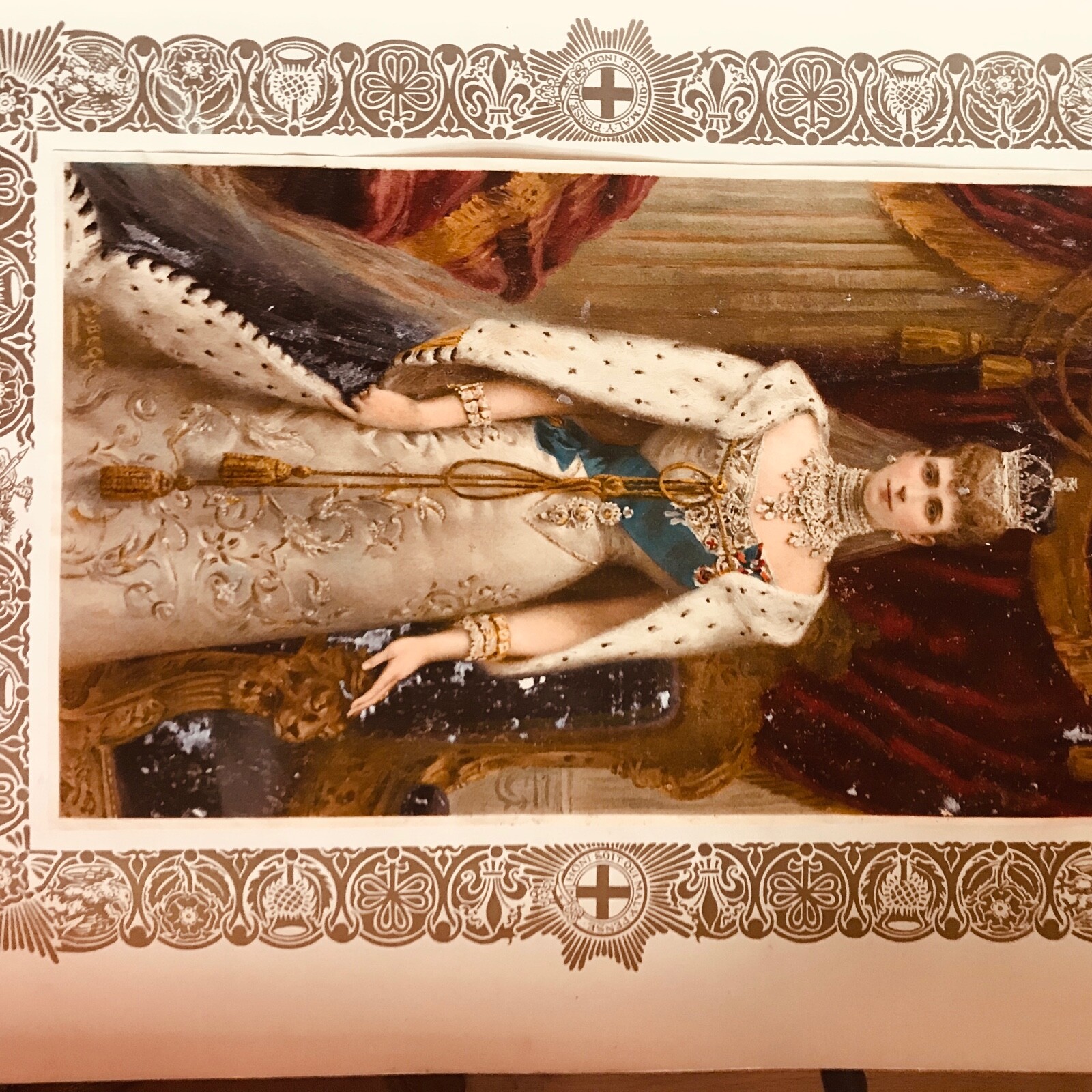 1902 Illustrated London News King Edward VII Coronation 12 by 16