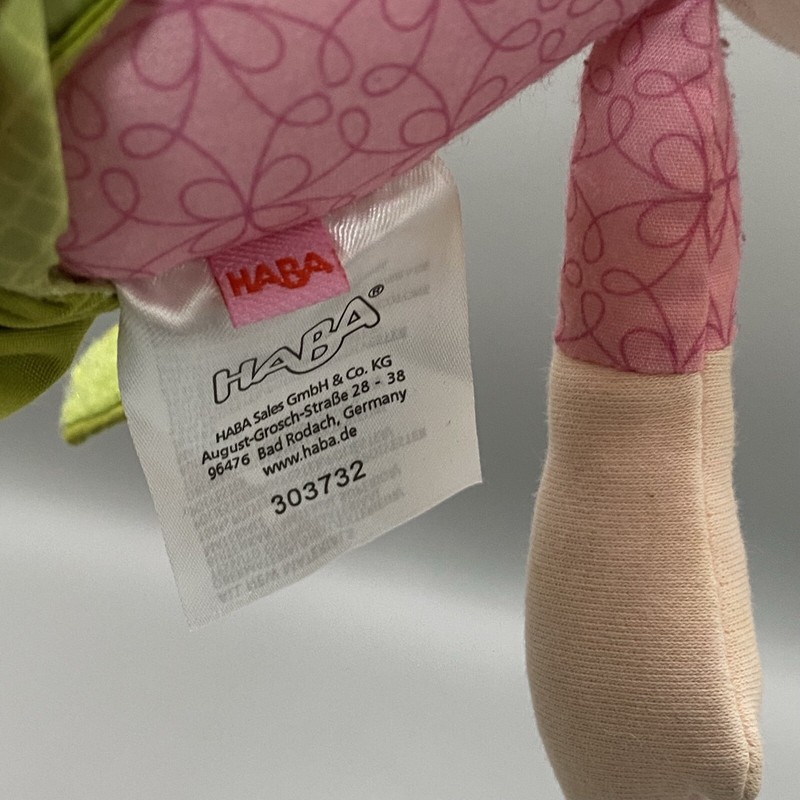 HABA Dorothea Snug Up Doll Pink Hair, Freckles