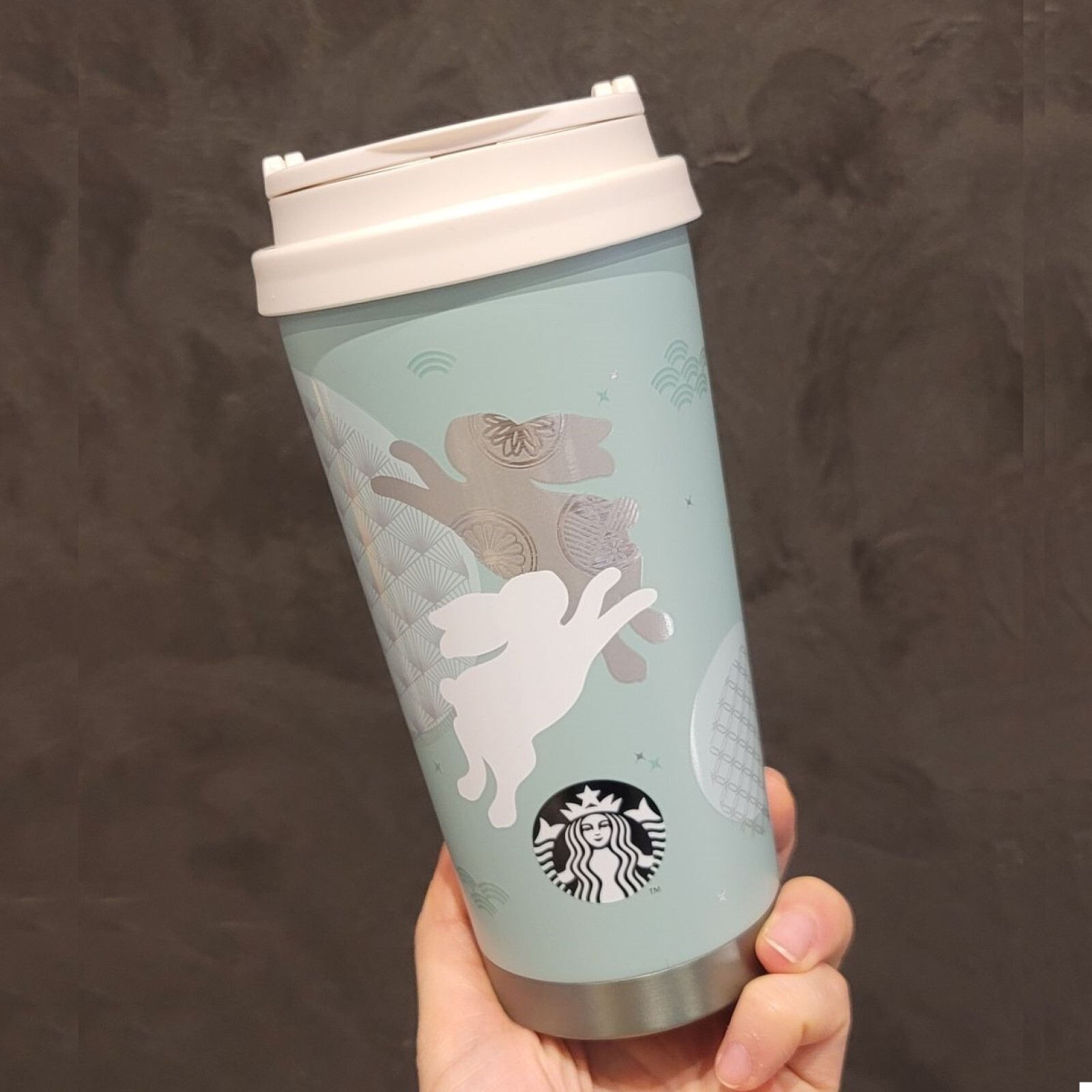コーヒー Starbucks Elma TOGO Starbucks Korea 2023 SS NY Wish Bunny Elma Tumbler 473ml