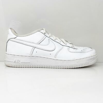 

Nike Boys Air Force 1 314192-117 Белая повседневная обувь Кроссовки Размер 7Y, Белый, Air Force 1
