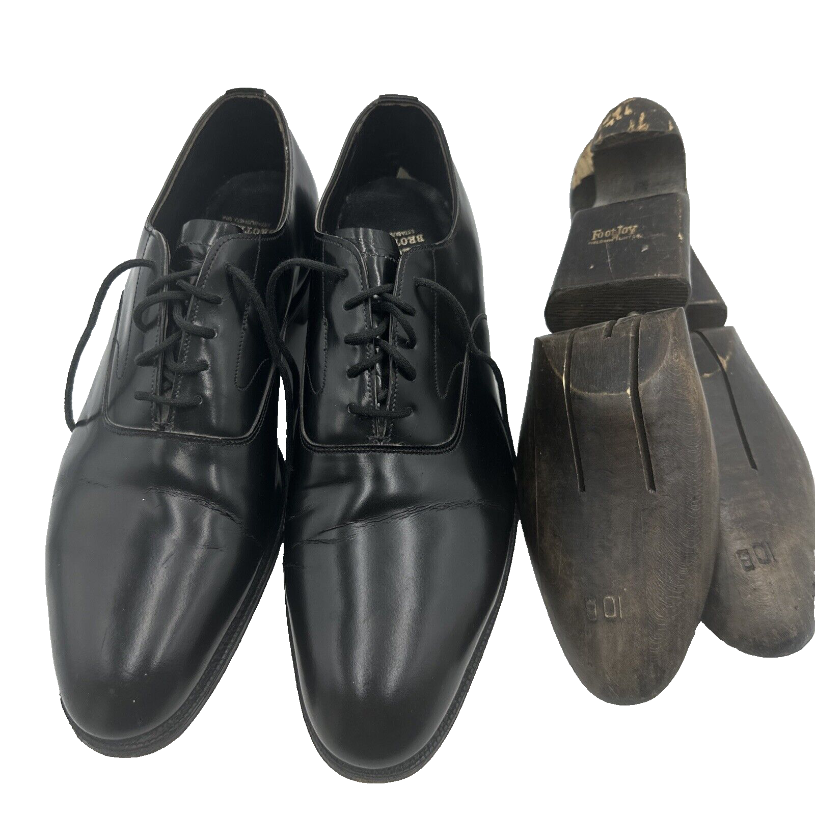 Brooks English Brothers Men's Shoes The Curzon Oxford Black