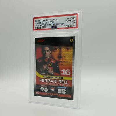 Leclerc Topps F1 variation  PSA9 カード Leclerc Topps F1 variation PSA9 カード CHARLES LECLERC *UK
