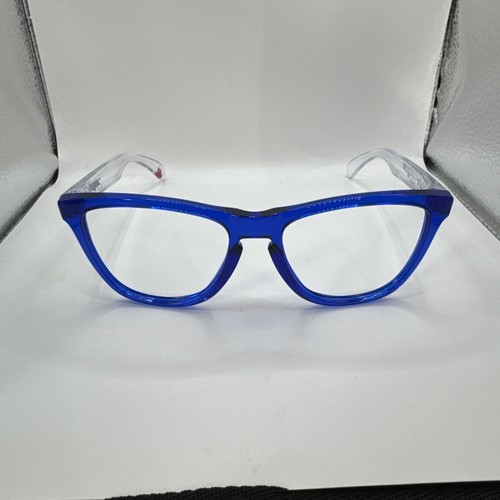 Oakley Shibuya Frogskin Crystal Blue/Clear Frame | eBay