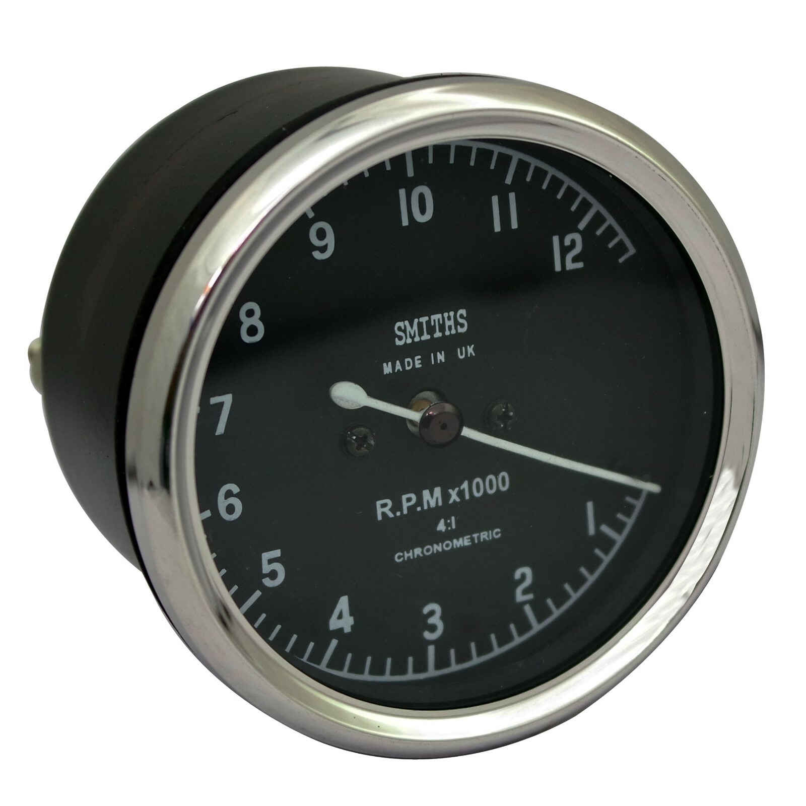 Smiths Replica Tachometer Tacho 0-12 RPM x 1000 4:1 For BSA Vincent Ariel 