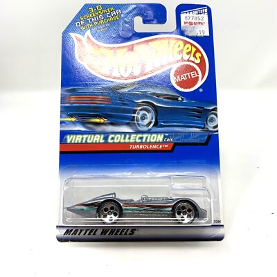 Hot Wheels Virtual Collection Turbolence 2000 Release #27096 New Unopened Packag