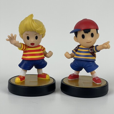 Ness And Lucas Amiibos- Super Smash Bros Series  - Switch Full Set