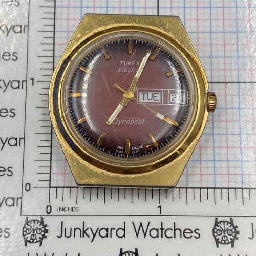 Vintage Timex Electric Dynabeat Watch Repairs Parts Quartz