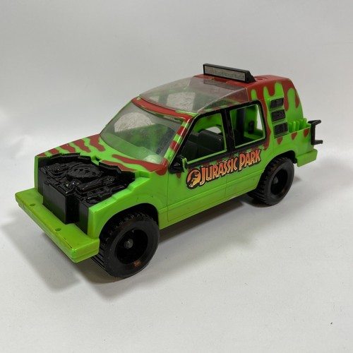Vintage 1993 Jurassic Park Kenner Jungle Explorer Truck Jeep Toy - Incomplete