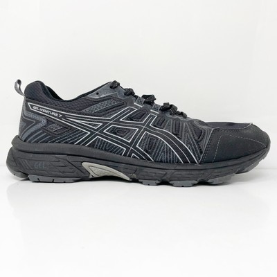 Asics Mens Gel Venture 7 1011A561 Черные кроссовки для бега Размер 9,5 Вт