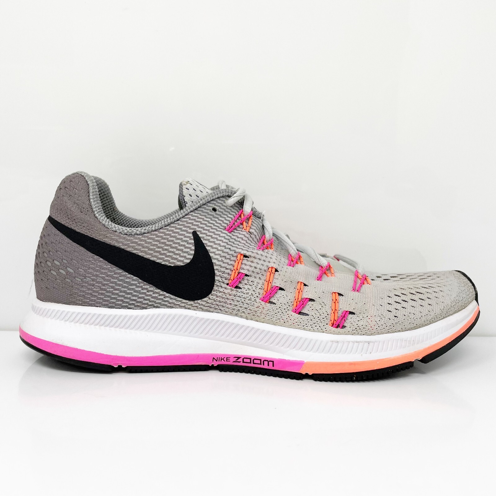 

Nike Womens Air Zoom Pegasus 33 831356-006 Серые кроссовки для бега Размер 8, Серый, Air Zoom Pegasus 33
