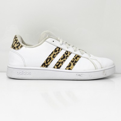 

Adidas Boys Grand Court FZ3510 Белая повседневная обувь Кроссовки Размер 4, Белый, Grand Court