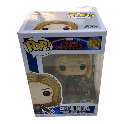 New In Box Marvel Captain Marvel Bobble-Head Pop Funko #425 | eBay