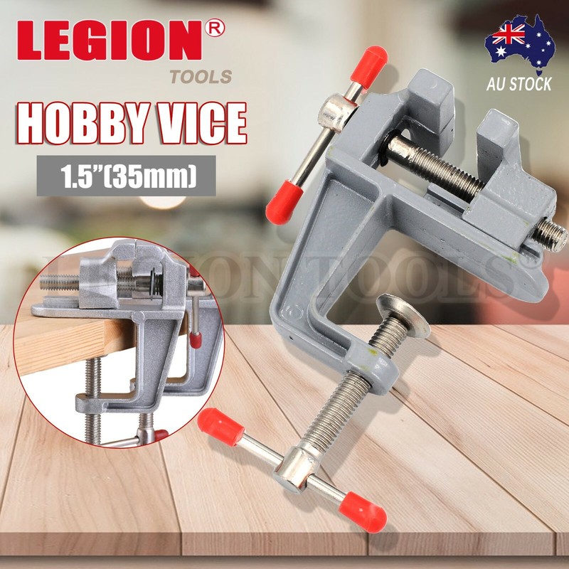 35mm Table Metal Clamp Vise Tool Small Articulating Mini Hobby Vice