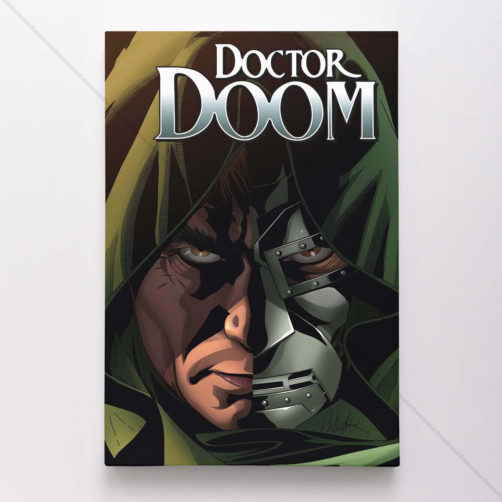 Doctor Doom Poster Canvas Marvel F4 Comic Book Cover Art Print #31175