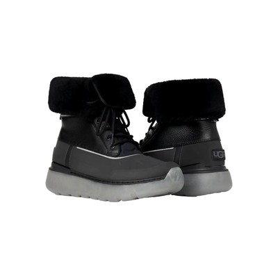 Pre-owned Ugg City Butte Black 1153390m-blk Men's