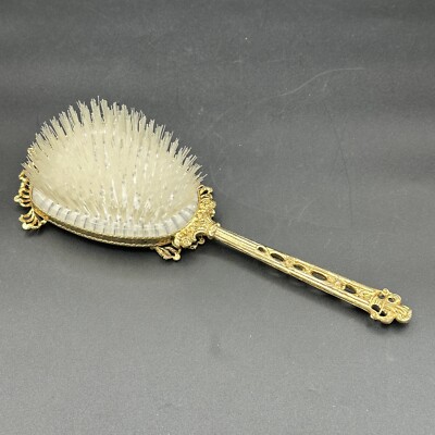 Vintage Stylebuilt Accessories 24K GOLD PLATED Gilt MCM Brush