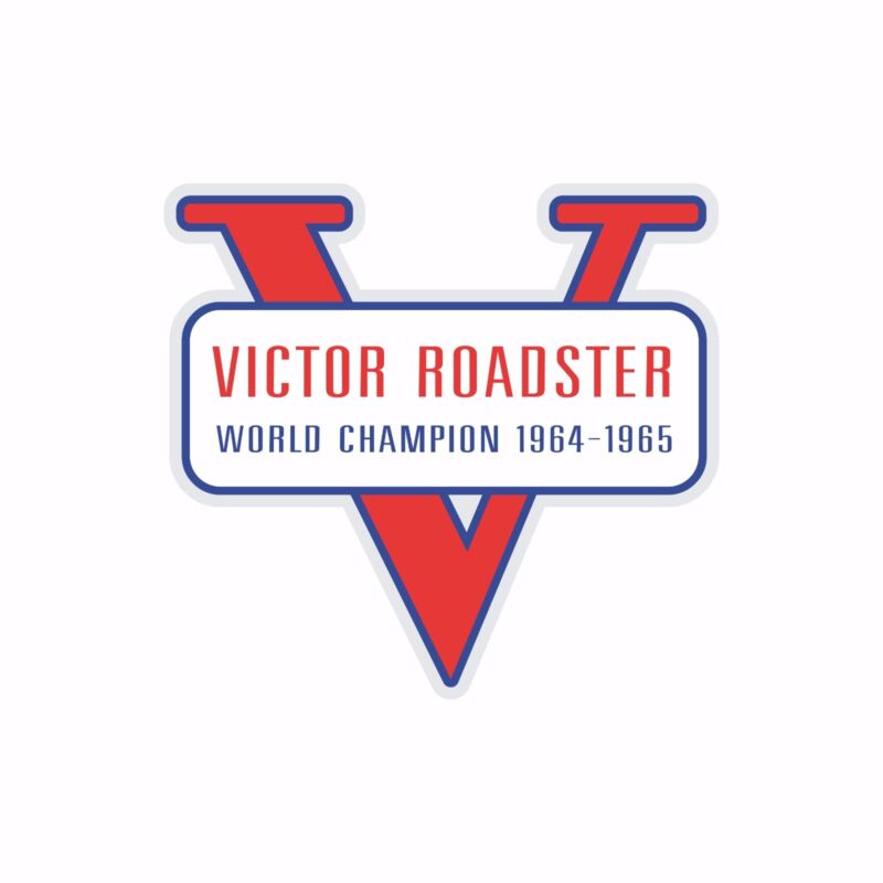 British Victor 441 Roadster World Champion Motorcycle Motorbike Decal Sticker
