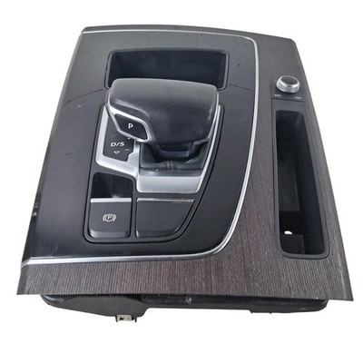 2018-2024 Audi Q5 S-Line Center Console Shifter Black Wood OEM 80B863241A