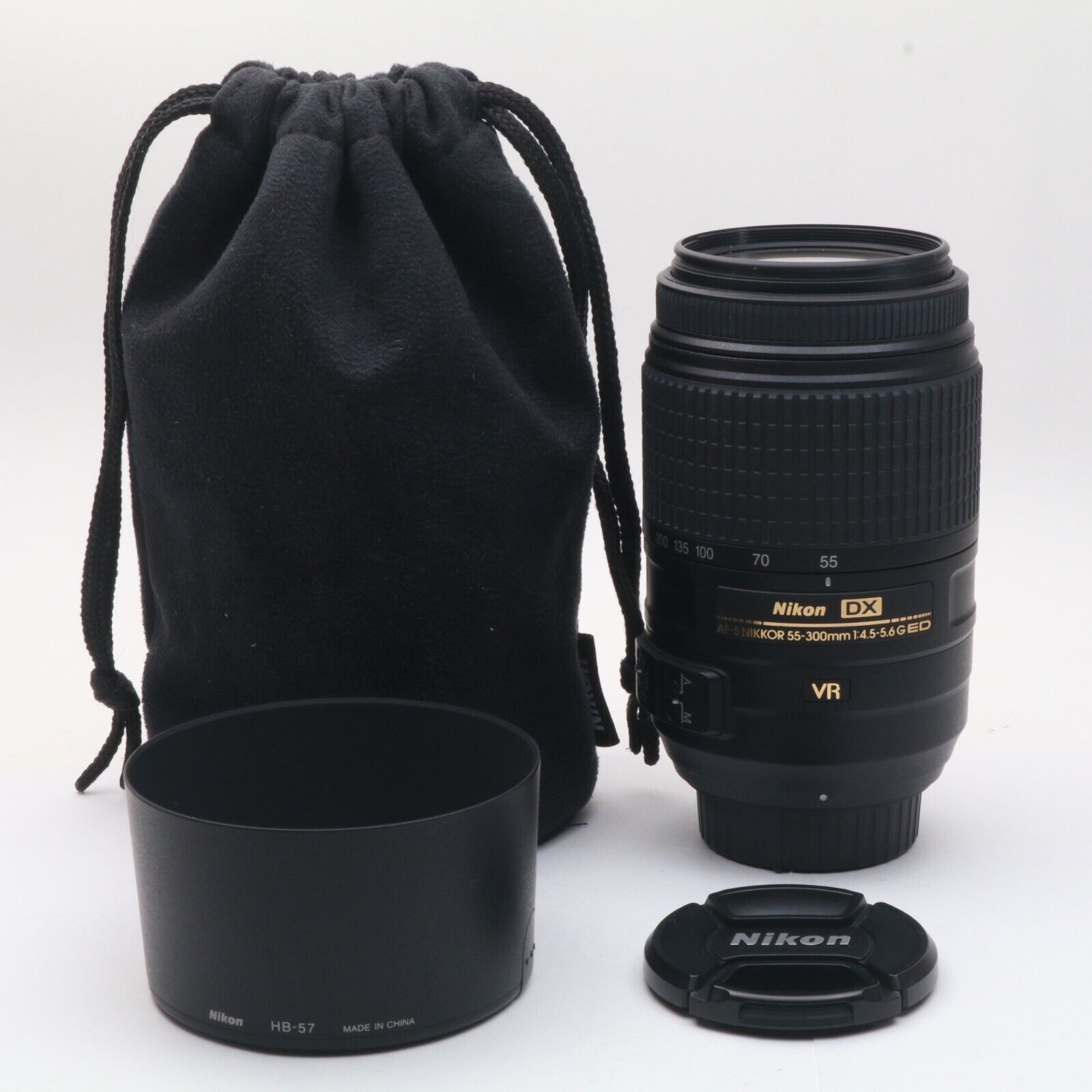 Near Mint,W/Hood,Case】Nikon AF-S DX NIKKOR 55-300mm f/4.5 Near Mint,W/Hood,Case】Nikon AF-S DX NIKKOR 55-300mm f/4.5